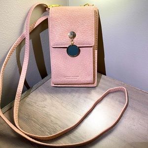 Pink cross body Prettyz wallet/phone case